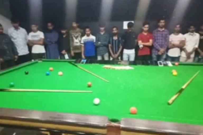 Task Force  Police Attacks On Snooker Game pool in Languar house