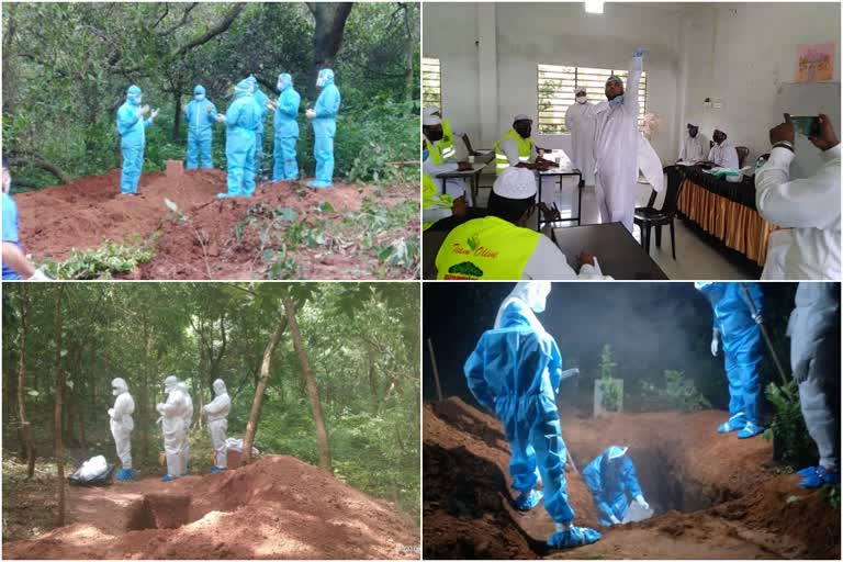 മലപ്പുറം  കൊവിഡ് മരണം  സ്വഫ് വാൻഅസ്ഹരിയെന്ന യുവ പണ്ഡിതൻ  കൊവിഡ് ബാധിച്ച് മരിച്ചവരുടെ ഖബറടക്കം  malappuram  Covid death  funeral ceremonies