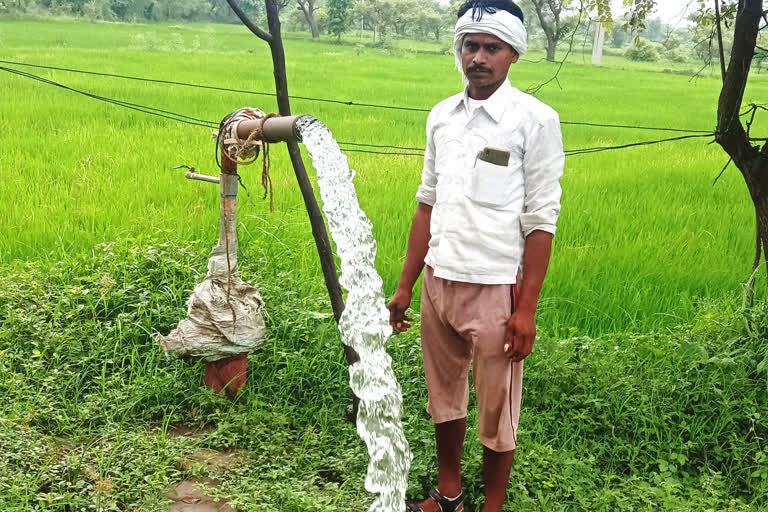 Sixteen farmers of Nawagarh got irrigation facility in Bemetara