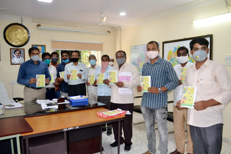 nagarkurnool district collector sharman chauhan launched palapitta book