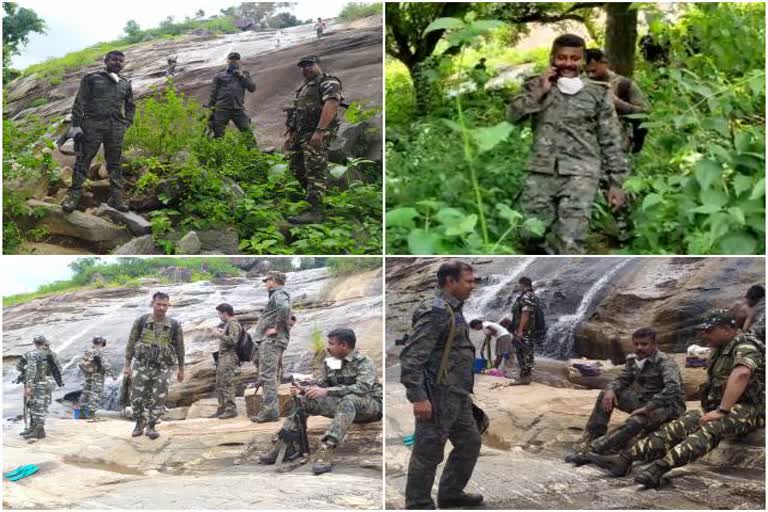 Gumla police and CRPF search operation against Naxalites, naxal news of gumla, Search operation against Naxalites in Gumla, गुमला पुलिस और सीआरपीएफ ने नक्सलियों के खिलाफ चलाया सर्च ऑपरेशन, गुमला में नक्सलियों के खिलाफ सर्च ऑपरेशन, गुमला में नक्सल की खबरें