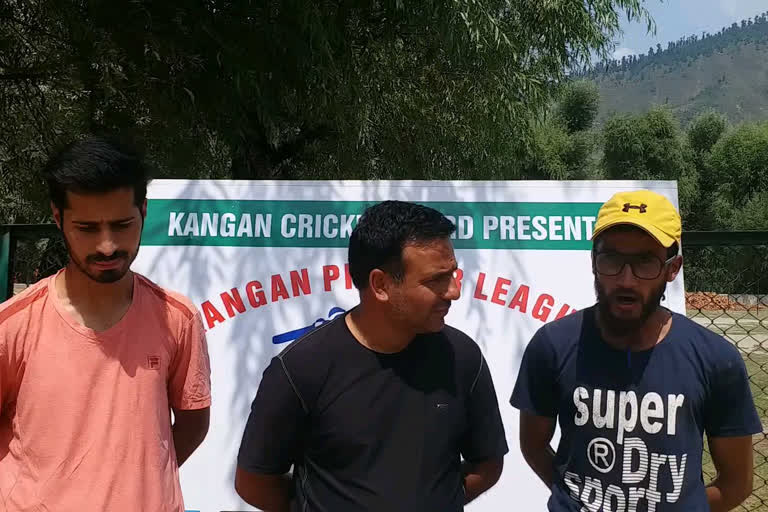 k p l kangan premier league cricket tournament in kangan