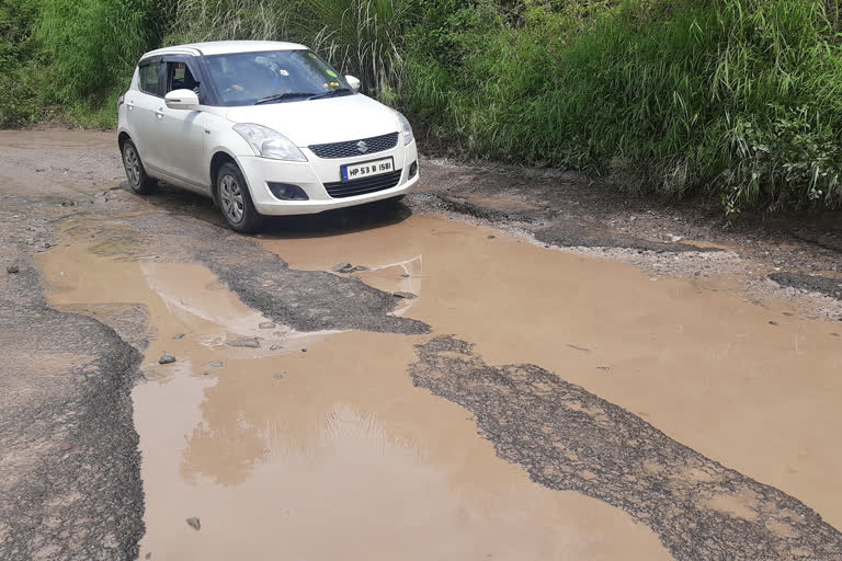 Shimla-Dharamshala NH 103 condition