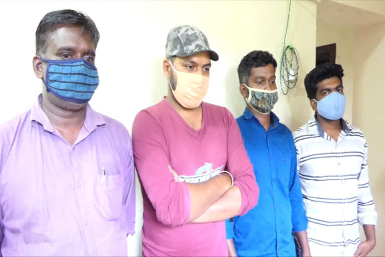 Chinnakanal panchayat  Chinnakanal panchayat office  four arrested for attacking Chinnakanal panchayat office  ചിന്നക്കനാൽ പഞ്ചായത്ത് ഓഫീസ്  ചിന്നക്കനാൽ പഞ്ചായത്ത്  പഞ്ചായത്ത് ഓഫീസ് ആക്രമണം  ചിന്നക്കനാൽ പഞ്ചായത്ത് ഓഫീസ് ആക്രമണം