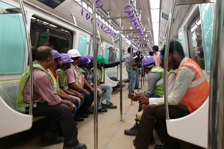 kolkata metro build a quarantine center