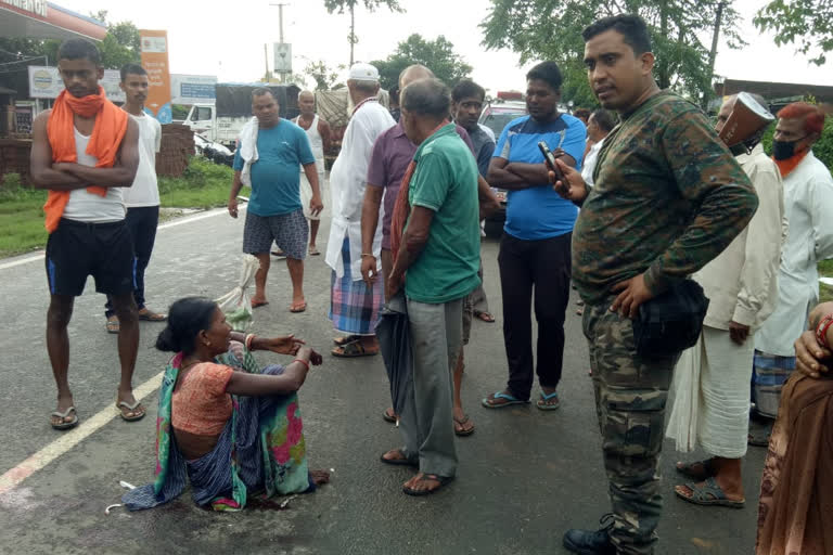 road accident in dhanbad