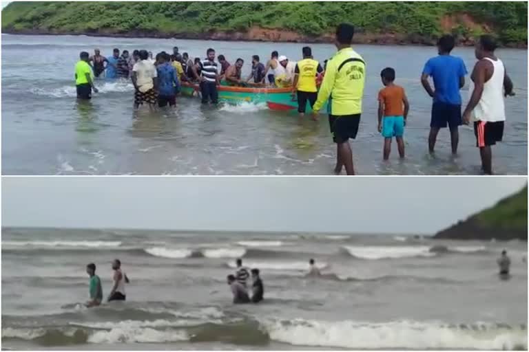 आचरा समुद्रात मासेमारी बोट बुडाली, मच्छिमार सुखरूप