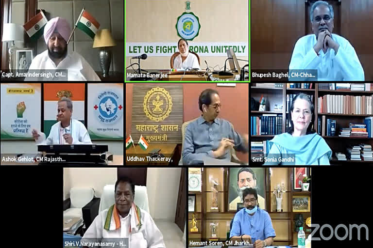 Refusal of GST compensation to States betrayal on part of Centre: Sonia Gandhi Sonia Gandhi GST compensation to States ജിഎസ്‌ടി നഷ്‌ടപരിഹാരം സോണിയ ഗാന്ധി കേന്ദ്ര സര്‍ക്കാര്‍