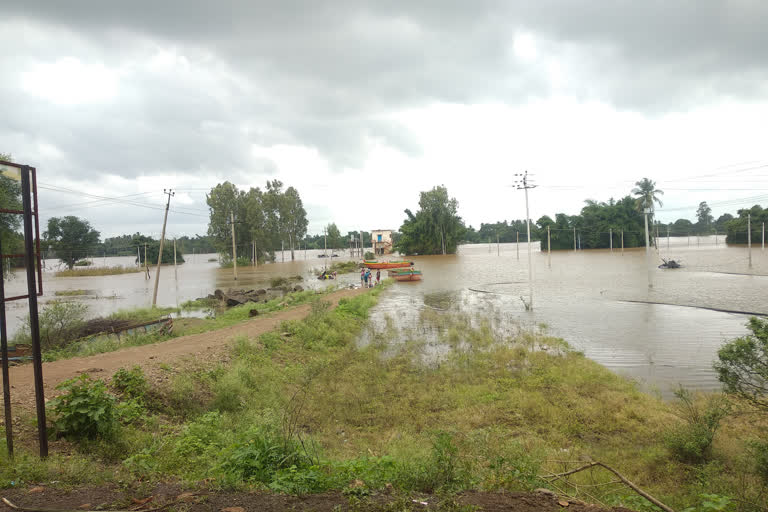 ಕೃಷ್ಣಾ ನದಿ ಪ್ರವಾಹ ಇಳಿಮುಖ