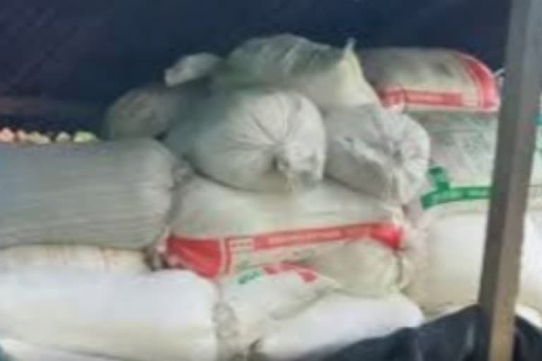 police seized ration rice in krishna dst Vijayawada