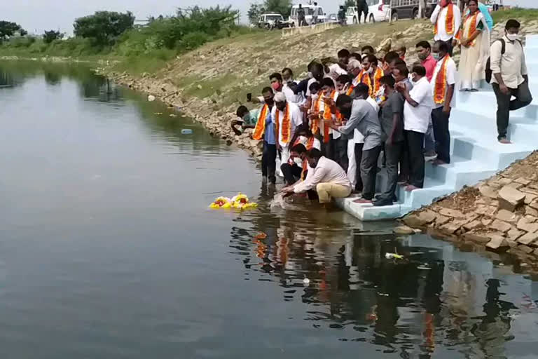 immersion of Vinayaka in Nandyala