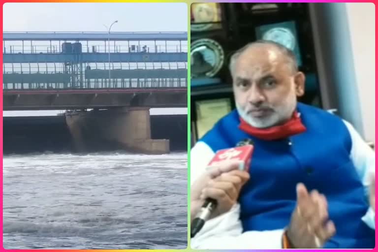 mayor jayaprakash wrote a letter to satyendar Jain on yamuna water level