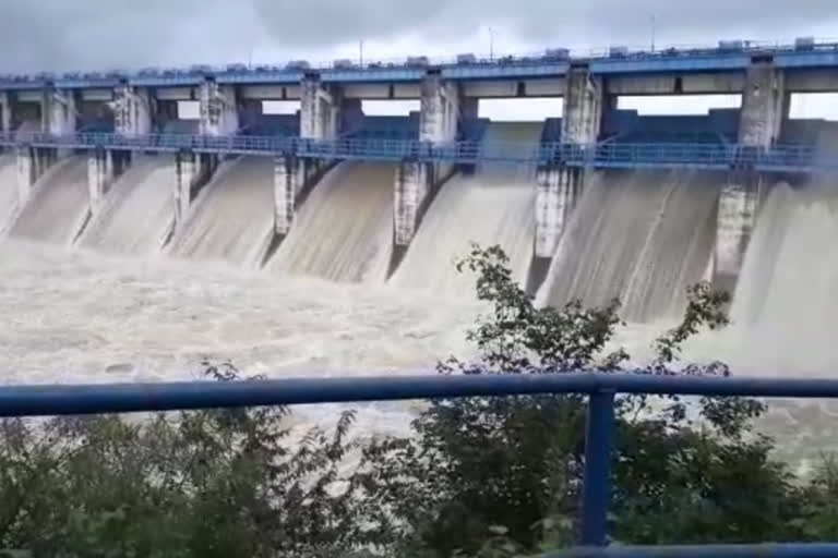 1 thousand cusec water released from ghunghutta dam