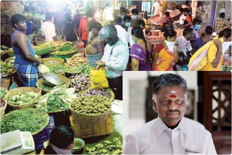 Ops to visit and inspect Koyambedu market