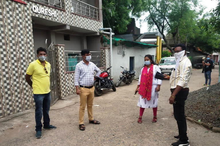 Officials inspect containments areas