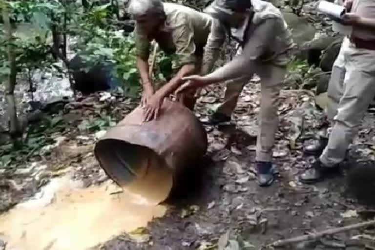 Forest Department destroys lahan