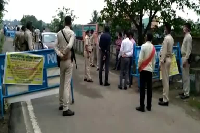 dc inspection at the west bengal border