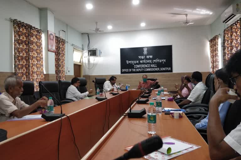 District administration Important Meeting at tezpur