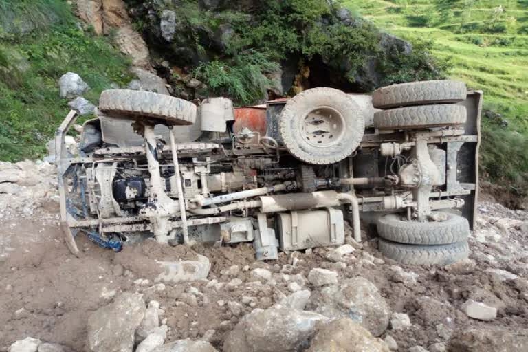 truck accidents in Sangrah