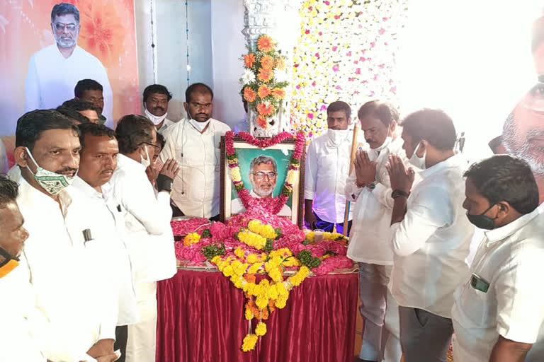 EX MLA Late Edma Kishtareddy Mourning Meet In Kalwakurthy