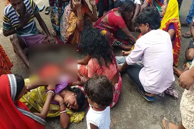 2 students died in road accident in deoghar