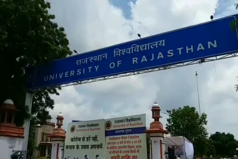 rajasthan university, jaipur news