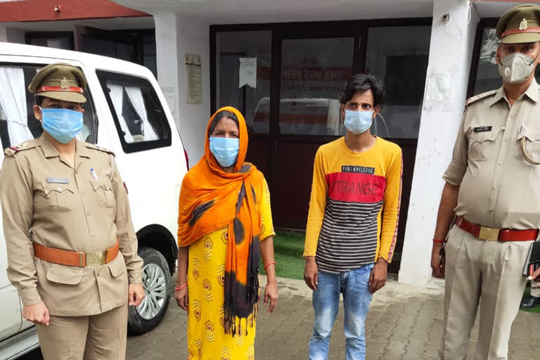 Police arrested husband and mother-in-law in woman suicide case ghaziabad