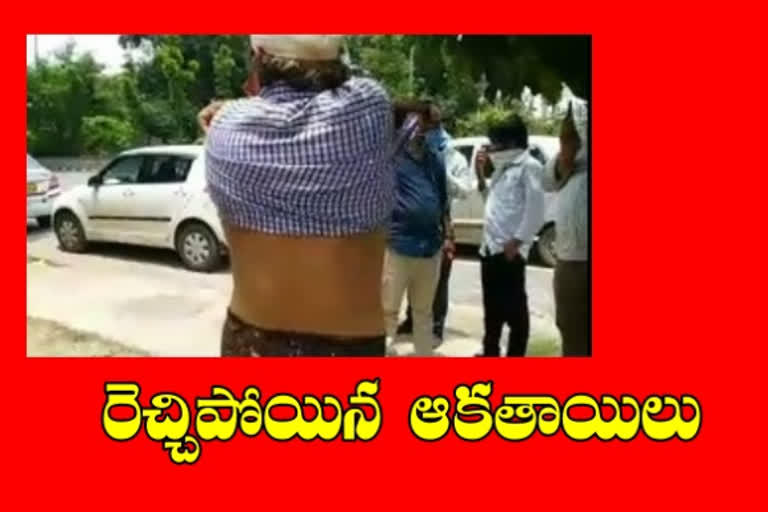 youth attack on dcm driver in khammam