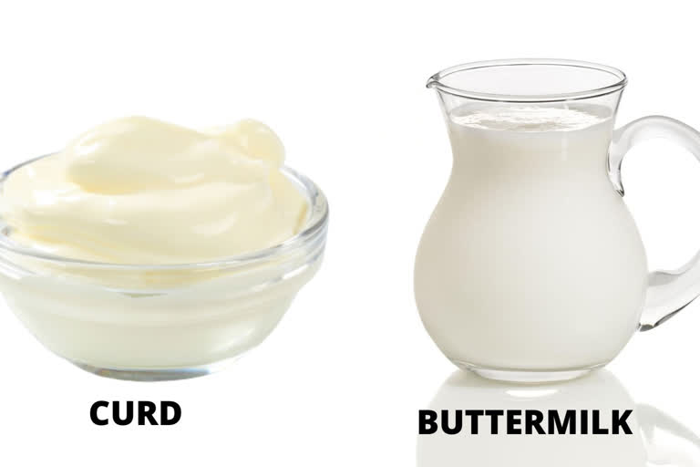 Curd and Butter Milk for Health