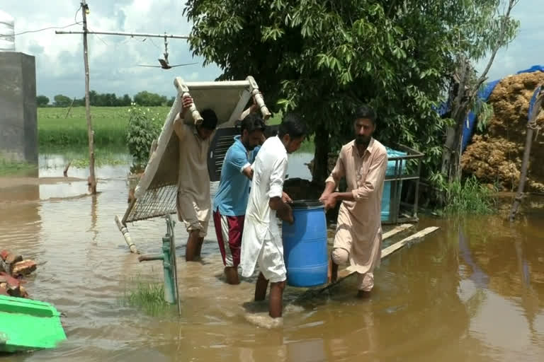 Waterlogging: People started migrating, no official arrived to get the summary