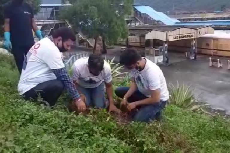 Tree planting on the occasion of Green Revolution Day