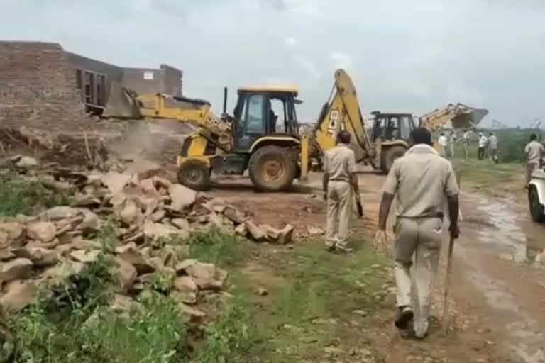 Kota Forest Department, action against encroachment