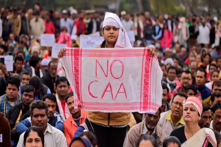 Students reactions On CAA Protest