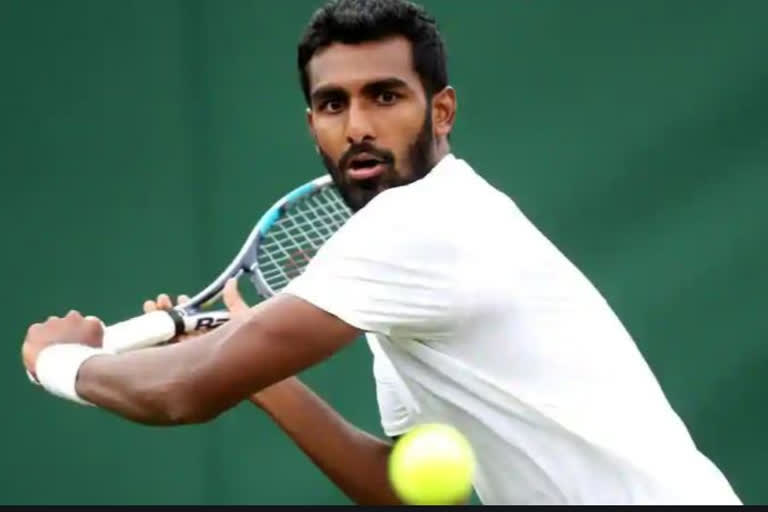 India's second-ranked singles player janeesh Ganeshwar