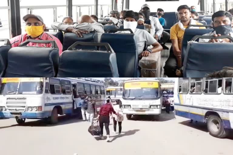 राजस्थान रोडवेज  यात्रियों की कट रही जेब  सिंधी कैंप बस स्टैंड  jaipur news  rajasthan news  sindhi Camp Bus Stand  news of theft  passengers are cutting pockets  rajasthan Roadways