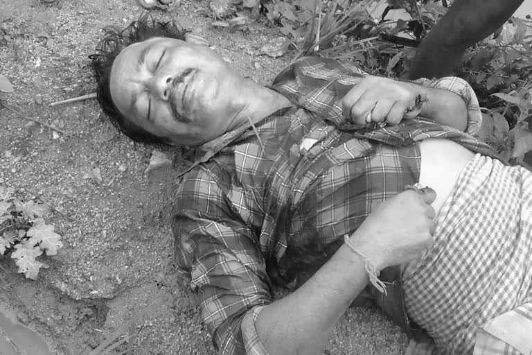 farmer died due to electric shock in mahabubabad district