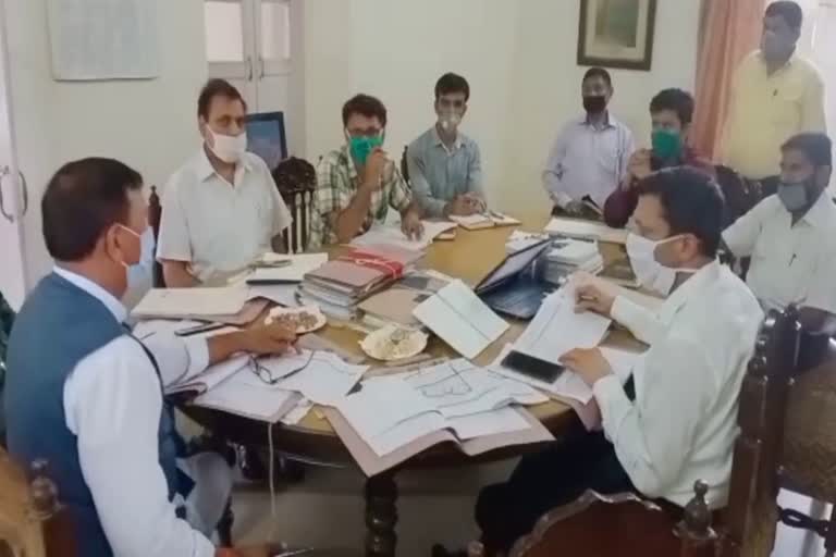 MLA Dr. Rajeev Bindal held review meeting with Water Power Department