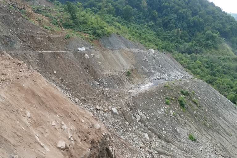 National highway sataun affected