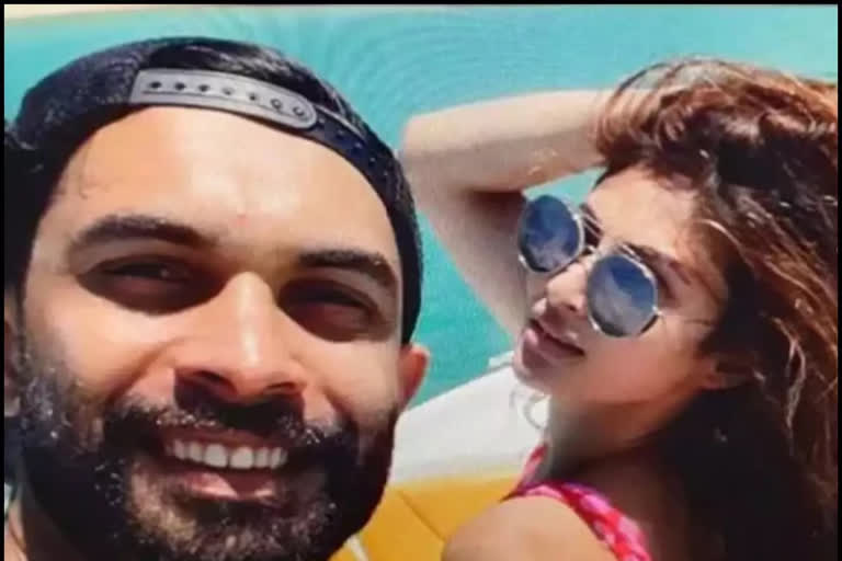 mouni roy and her boyfriend suraj nambiar spending quality time in dubai