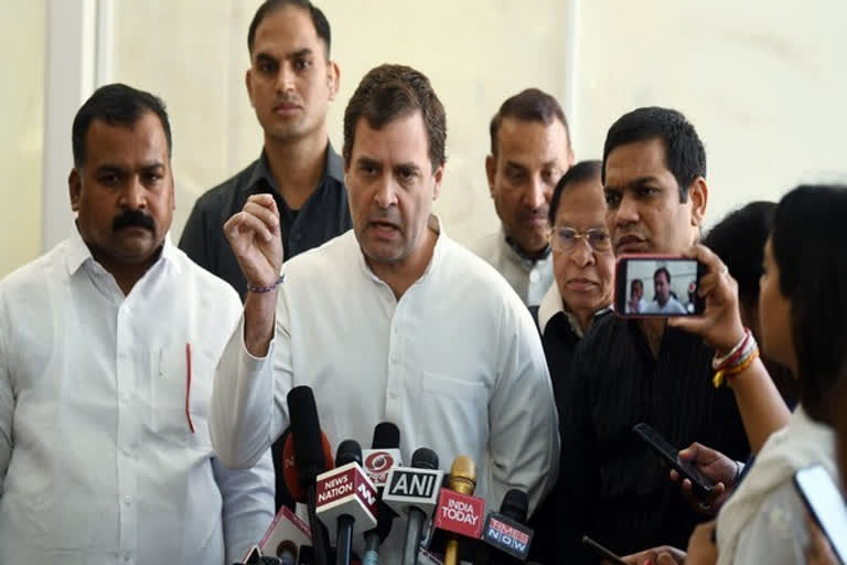 BJP has hold over WhatsApp: Rahul Gandhi