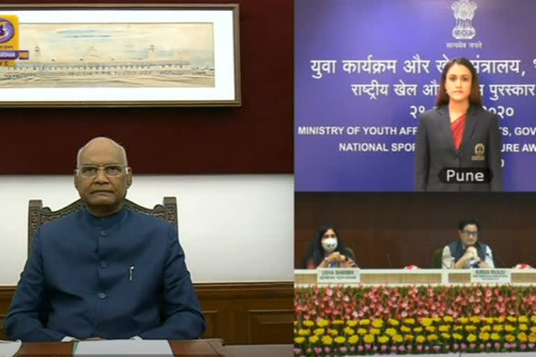 National Sports Awards 2020: President Ram Nath Kovind honours 74 athletes in virtual event