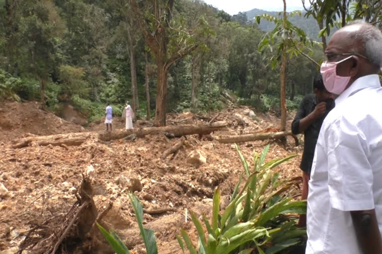 Minister MM Mani  destruction of agriculture on Gap‌ Road  idukki news  ഇടുക്കി വാര്‍ത്തകള്‍  ഗ്യാപ്‌ റോഡ്  എംഎം മണി  കൃഷി നാശം