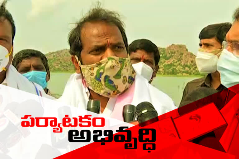 minister srinivas reddy visited koilsagar