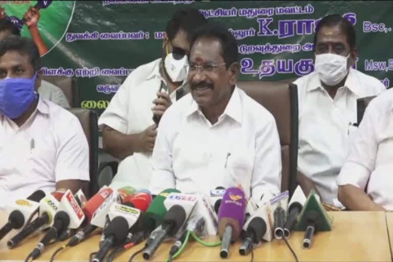 மதுரை செய்திகள்  செல்லூர் ராஜூ  பாஜக  madurai lattest news  sellur raju