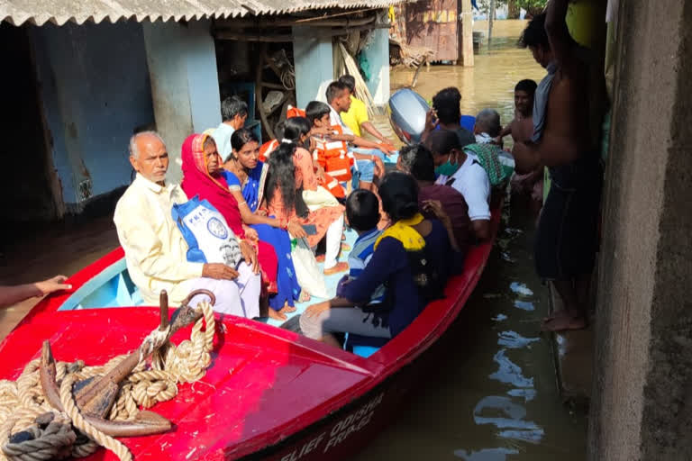 ଖୋର୍ଦ୍ଧାରେ ବନ୍ୟା ପରିସ୍ଥିତି ଜଟିଳ