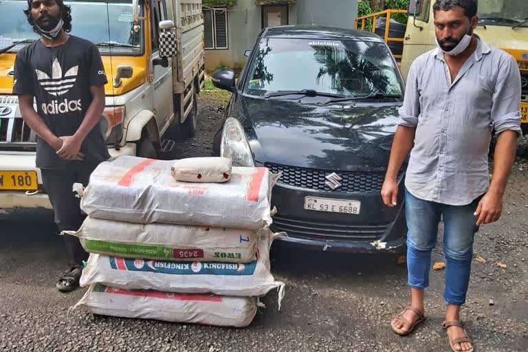 Mangalore CCB police arrested two accused with 132 kg marijuana