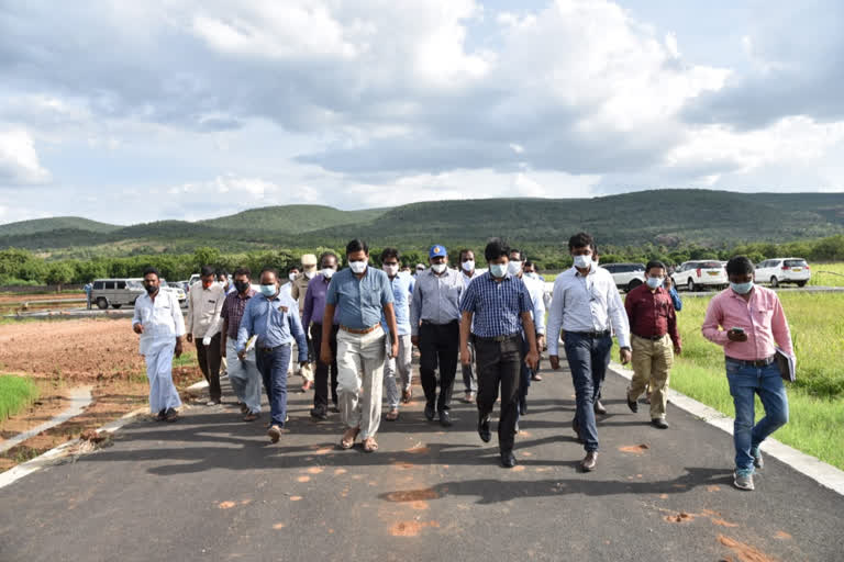 jc saikanth sharma reviewed places in idupulapaya on upcoming cm tour