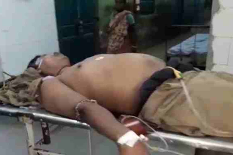 sub-inspector of excise seriously injured in accident