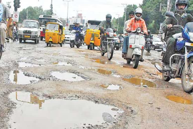 Corruptions in Road construction resulted in bad roads across the country