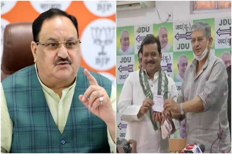 Top BJP leaders scheduled to visit Bihar; former DGP Sunil Kumar, RJD leader Harshvardhan join JDU